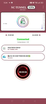 NC TUNNEL VPN android App screenshot 0