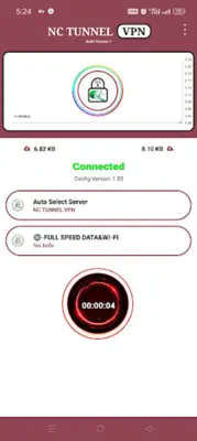 NC TUNNEL VPN android App screenshot 2